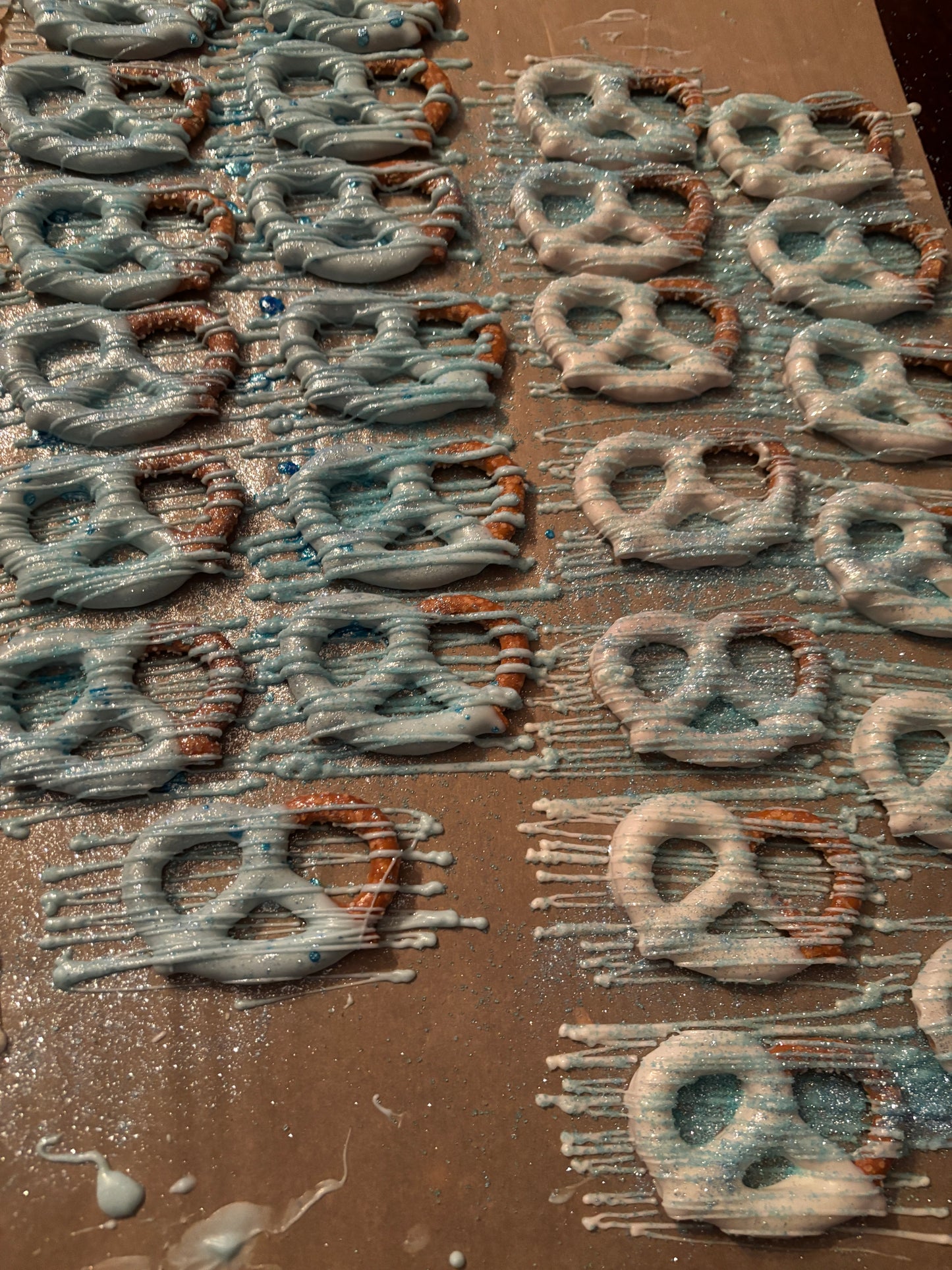 Dipped Pretzels